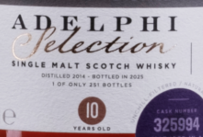 Adelphi: van distillery tot onafhankelijke bottelaar
