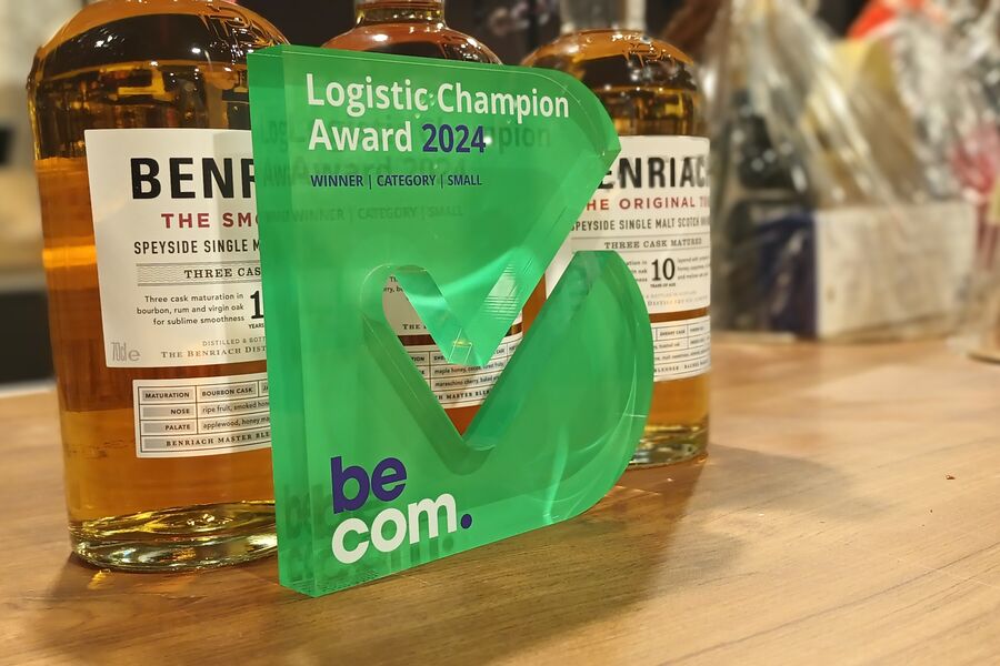 Broekmans.be mag de Becom Logistic Champion Award 2024 in ontvangst nemen