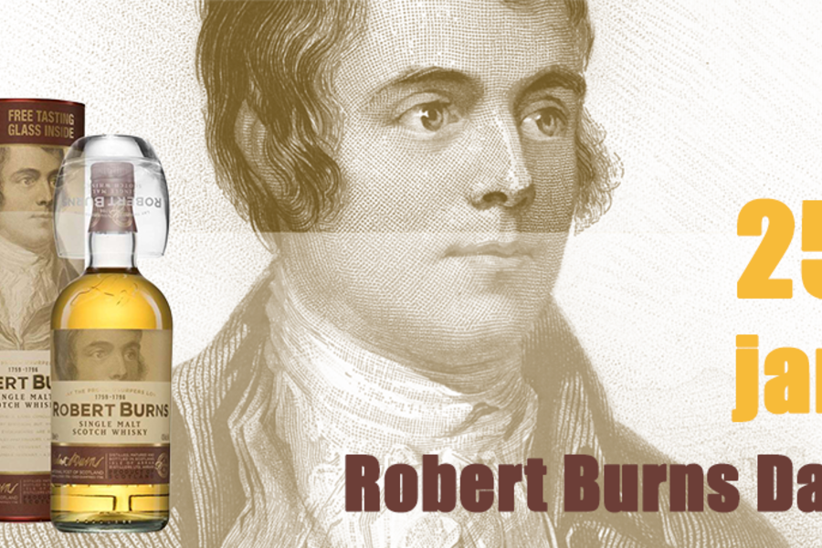 Celebrate Robert Burns Day on 25 January