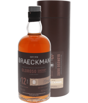 Braeckman Single Grain 2008 Oloroso 12y 50cl