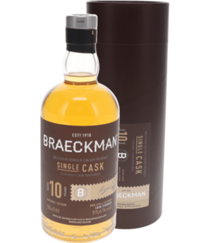 Braeckman Single Grain 2010 10y Co 62,9° 50cl