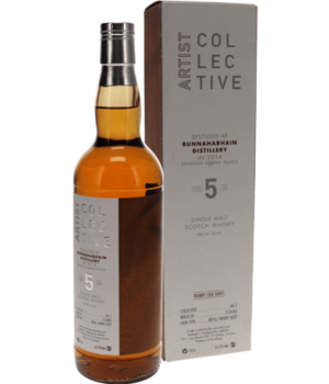 Bunnahabhain Staoisha 2014 5y Artist (Signatory - Artist Edition) Incl. Doos