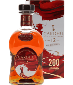 Cardhu 12y 200th Anniversary Wine Matured Incl. Doos