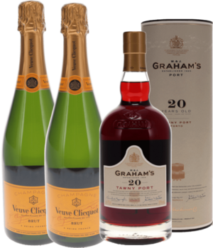 End Of Year Combo: Aperitief + Digestief (Veuve Clicquot + Graham's)