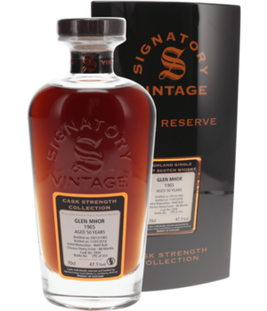 Glen Mhor 1965 50y (Signatory Rare Reserve) Incl. Doos