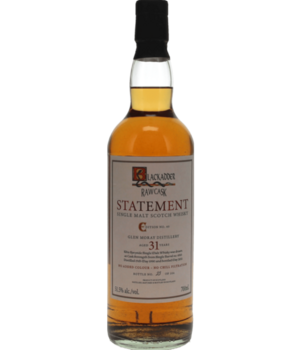 Glen Moray 1990 31y Barc (Blackadder Statement)