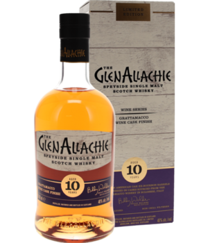 Glenallachie 10y Grattamacco Wine Finish Incl. Doos