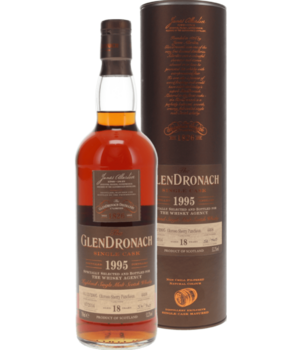 Glendronach 1995 18y For (The Whisky Agency) Incl. Doos