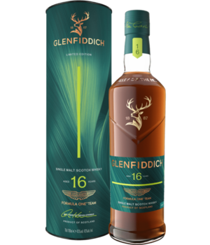 Glenfiddich 16y Aston Martin 2 Tube Incl.