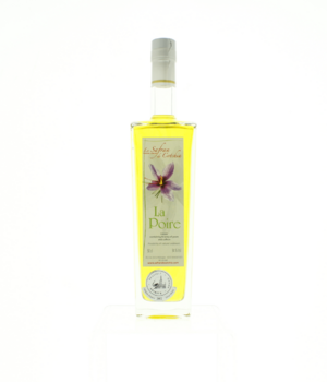 Le Safran De Cotchia La Poire 50cl (Peren Eau De Vie Met Saffraan Infusie)