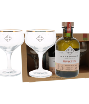 Maredsous Invictus 50cl + 2 Glasses
