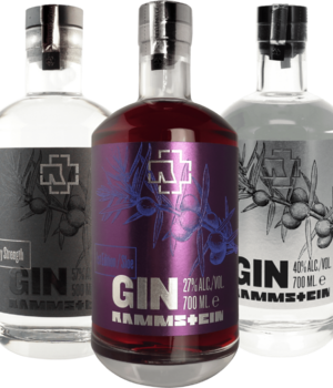 Rammstein "Hier Kommt Die Sonne" Gin Set: Dry Gin - Navy Gin - Sloe Gin