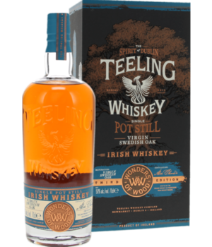 Teeling Wonders Of Wood Series Nr3 Virgin Swedish Oak Incl. Doos