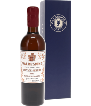 Valdespino Palo Cortado Macharnudo Alto Single Vineyard 2001 37,5cl Incl. Doos
