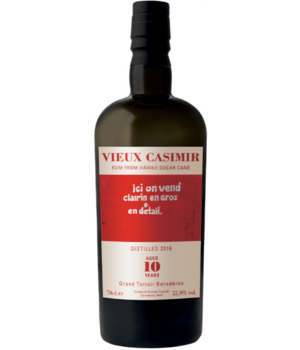Vieux Casimir 2016 10y (La Maison & Velier) Incl. Doos