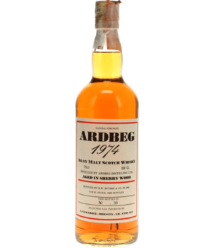 *Vintage* Ardbeg 1974 Duthy Samaroli Incl. Doos