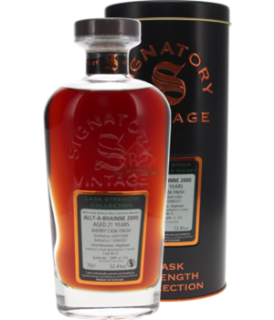 Allt A Bhainne 2000 21y (Signatory - Cask Collection) Incl. Box