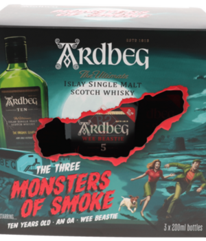 Ardbeg Monsters Of Smoke 10 Years, An Oa, Wee Beastie 3x20cl