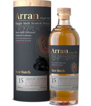Arran Rare Batch 15y French Oak + Grand Cru Casks Incl. Tube