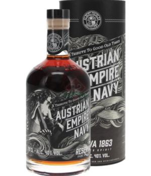 Austrian Empire Navy Rum Reserve 1863 Tube Incl.