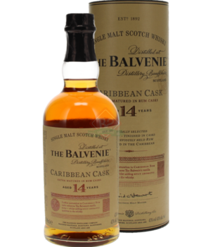 Balvenie 14y Caribbean Cask Incl. Tube