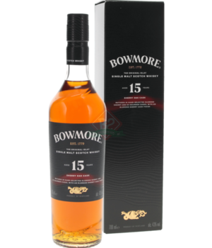 Bowmore 15y Sherry Incl. Doos