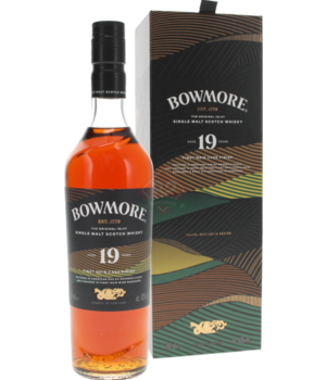 Bowmore 19y Pinot Noir Finish Incl. Doos