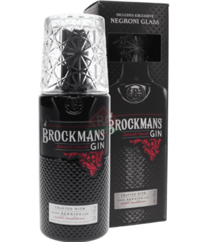 Brockmans + Negroni Glass