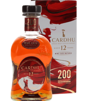 Cardhu 12y 200th Anniversary Wine Matured Incl. Doos