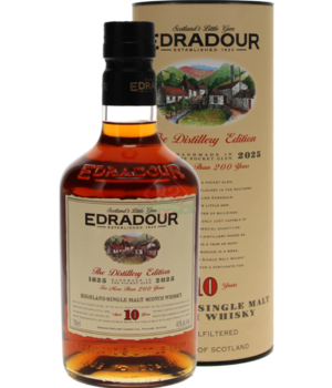 Edradour 10y New Edition Tube Incl.