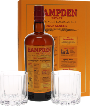 Hampden Hlcf + 2 Glazen