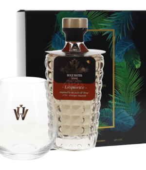 Holy Water Licquorice 50cl + Glas