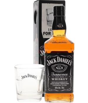 Jack Daniels N°7 + Glass