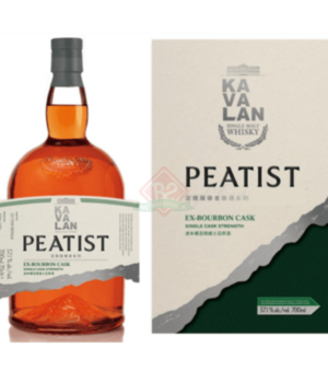 Kavalan The Peatist Bourbon Boîte Incl.