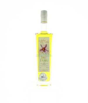 Le Safran De Cotchia La Poire 50cl (Peren Eau De Vie Met Saffraan Infusie)