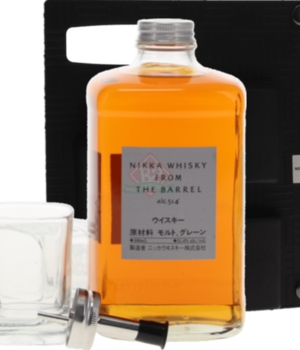 Nikka From The Barrel Silhouette + 2 Glazen
