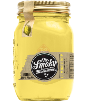 Ole Smoky Lemon Drop Lightnin' Moonshine 50cl (Schade: Etiket vuil, beschadigd of ontbrekend)