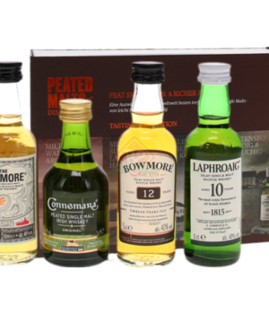 Peated Malts Of Distinction (Ardmore Legacy, Connemara, Bowmore 12y & Laphroaig 10y) 4x5cl
