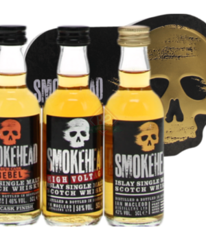 Smokehead 3x5cl Rum Rebel, High Voltage & 43°