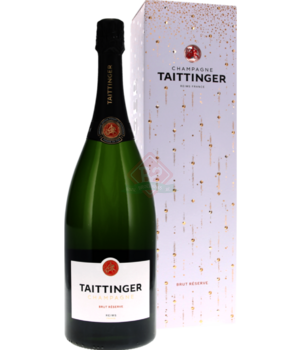 Taittinger Brut Reserve Magnum (1,5l) + Giftbox Incl. Doos