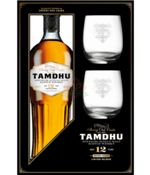 Tamdhu 12y + 2 Glasses