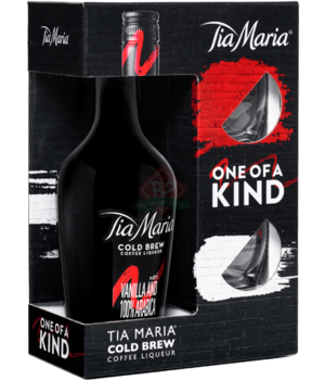 Tia Maria + 2 Glasses