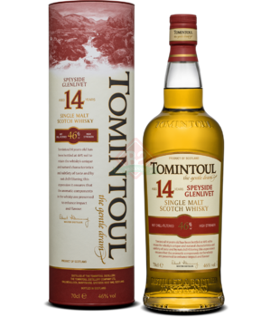 Tomintoul 14y Tube Incl.