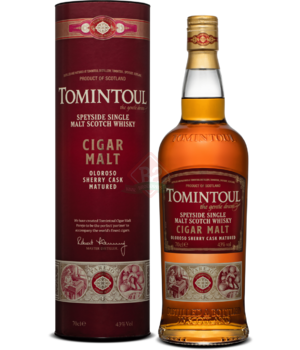 Tomintoul Cigar Malt Parejo Tube Incl.