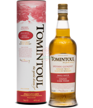 Tomintoul Cognac Finish Tube Incl.