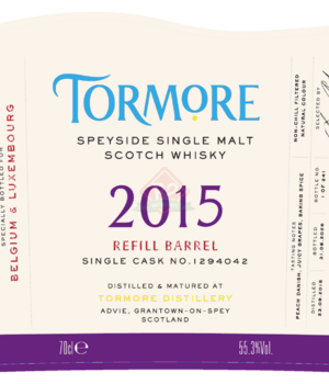 Tormore 2015 11y Single Cask For The Nectar *PRESALE*