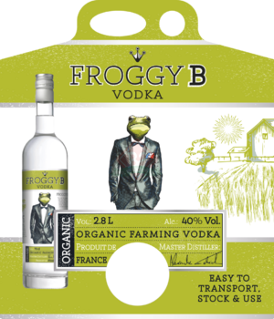 Vodka Froggy B Pouch 2,8l