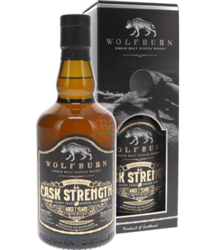 Wolfburn Cask Strength26 58,2 Incl. Doos