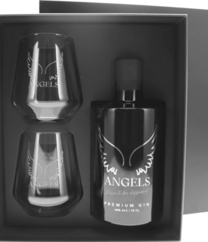 Angels Gin + 2 Glazen