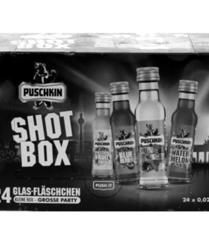 Puschkin Shot Box 24*2cl Incl. Doos